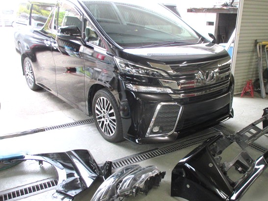 右フロント修理